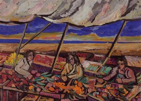 SAVERIO TERRUSO Monreale (Pa) 11/01/1939 - Milano 03/03/2003 Mercato, anni...