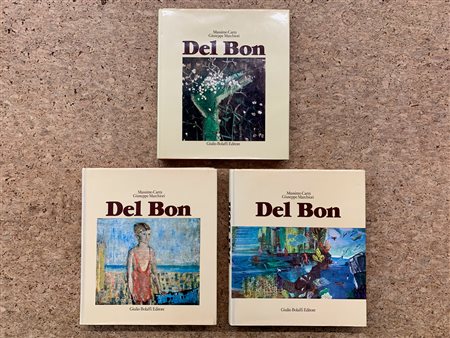 ANGELO DEL BON - Lotto unico di 3 cataloghi