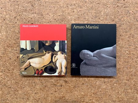 ARTURO MARTINI E FELICE CASORATI - Lotto unico di 2 cataloghi
