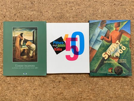 ARTE DEL XX SECOLO - Lotto unico di 3 cataloghi