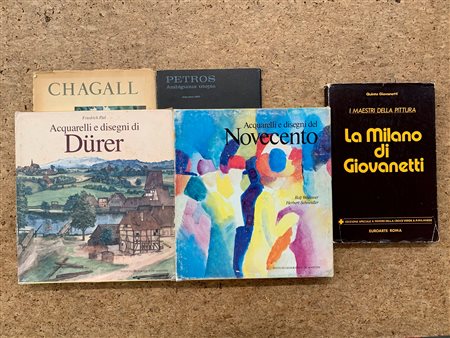 PITTURA - Lotto unico di 5 cataloghi