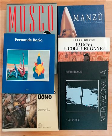 AUTORI VARI (BEPPE BONETTI, MUSCO, MANZÙ) - Lotto unico di 6 cataloghi