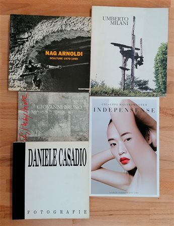 AUTORI VARI ( MILANI, CASADIO, BRUNO) - Lotto unico di 5 cataloghi