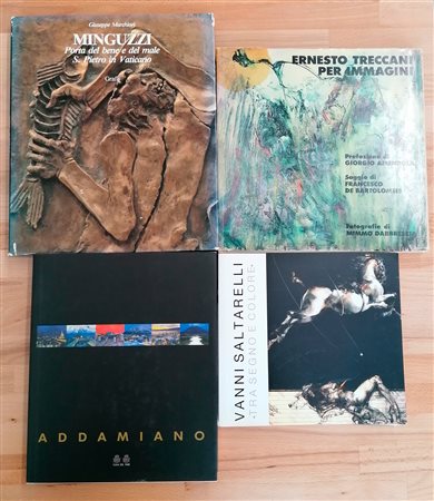 AUTORI VARI (ADDAMIANO, MINGUZZI, SALTARELLI) - Lotto unico di 4 cataloghi