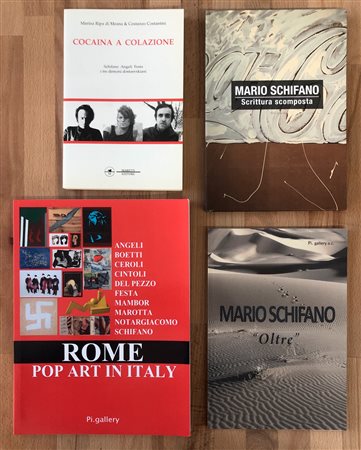 POP ART ROMANA - Lotto unico di 4 cataloghi