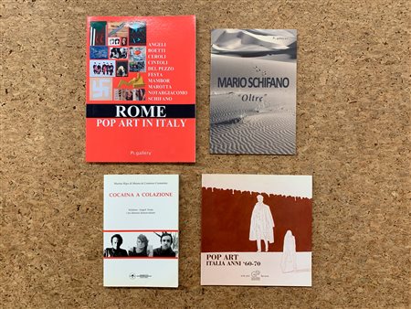 POP ART ITALIANA - Lotto unico di 4 cataloghi