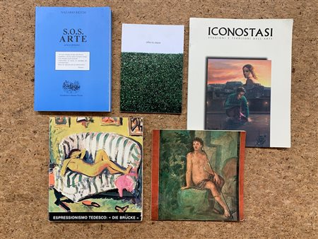 PITTURA - Lotto unico di 5 cataloghi