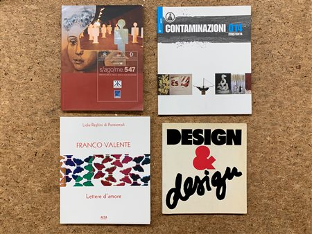 ARTE E DESIGN - Lotto unico di 4 cataloghi