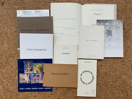 ARTE DEL DOPOGUERRA - Lotto unico di 10 cataloghi