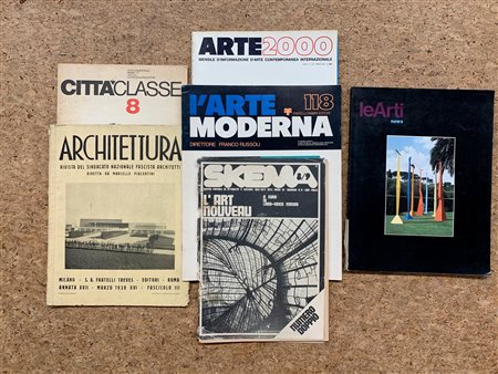 RIVISTE D'ARTE E ARCHITETTURA - Lotto unico di 6 riviste