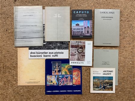 ARTE DEL DOPOGUERRA - Lotto unico di 10 minicataloghi