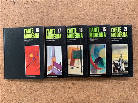 L'ARTE MODERNA - FRATELLI FABBRI - Lotto unico di 5 cataloghi della raccolta