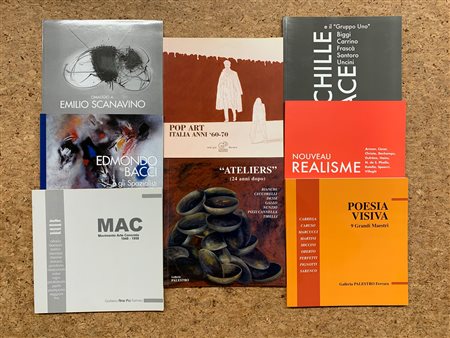 ARTE DEL DOPOGUERRA - Lotto unico di 8 cataloghi