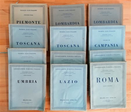 ANNUALE ATTRAVERSO L'ITALIA - Lotto unico di 20 cataloghi