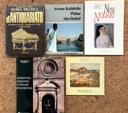 AUTORI VARI - Lotto unico di 5 cataloghi
