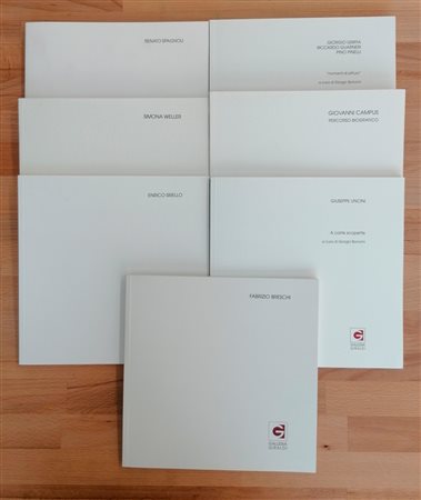 ARTE ITALIANA DEL DOPOGUERRA - Lotto unico di 7 cataloghi