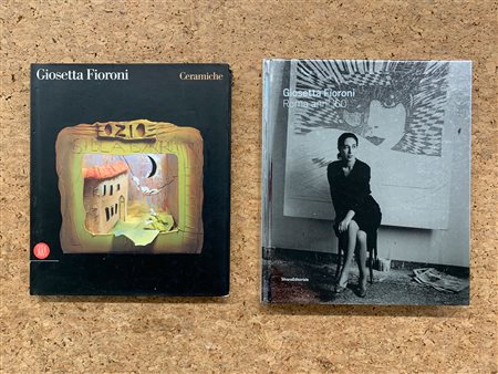 GIOSETTA FIORONI - Lotto unico di 2 cataloghi