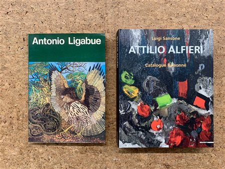 ANTONIO LIGABUE E ATTILIO ALFIERI - Lotto unico di 2 cataloghi