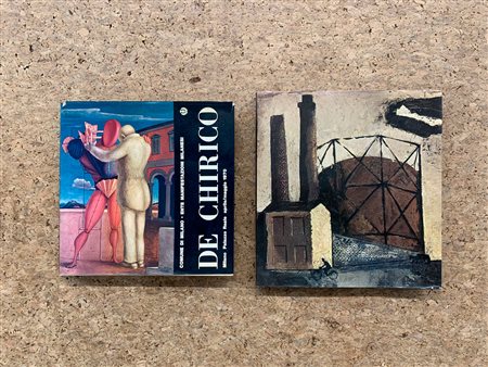 GIORGIO DE CHIRICO E MARIO SIRONI - Lotto unico di 2 cataloghi