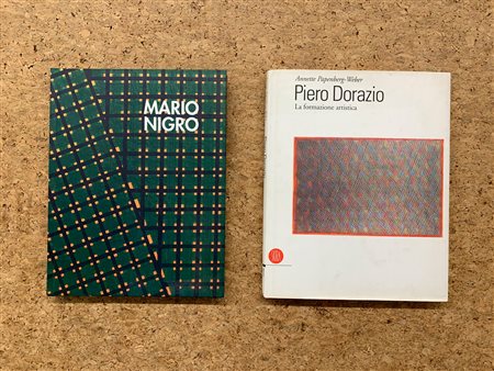 PIERO DORAZIO E MARIO NIGRO - Lotto unico di 2 cataloghi: