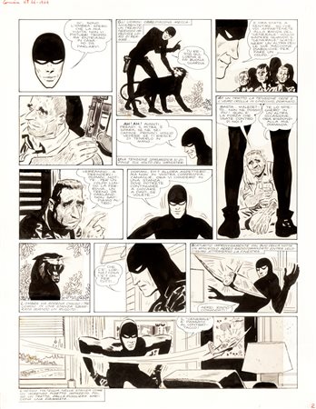 Hugo Pratt (Rimini 1927-Losanna 1995)  - L’Ombra, 1964