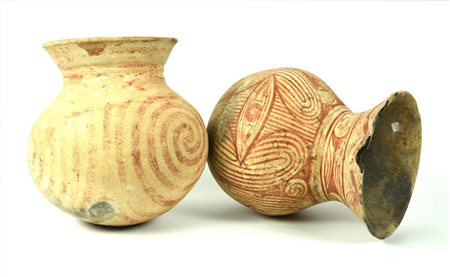 DUE VASI BANG CHIANG DATAZIONE: 600-300 a. C. MATERIA E TECNICA: argilla...