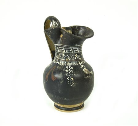 OINOCHOE NELLO STILE DI GNATHIA DATAZIONE: IV-III SEC. a. C. MATERIA E...