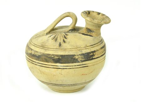 ASKOS DAUNIO DATAZIONE: Subgeometrico Daunio III, IV sec. a. C. MATERIA E...