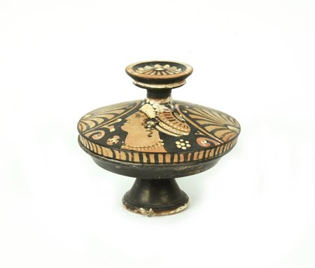 LEKANIS APULA A FIGURE ROSSE DATAZIONE: fine IV sec. a. C. MATERIA E TECNICA:...