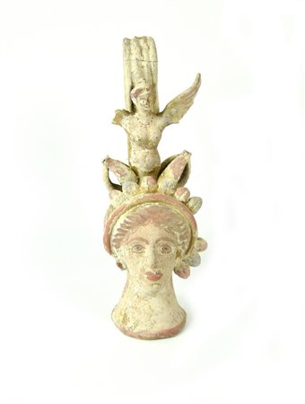 PSEUDO OINOCHOE CONFIGURATA CANOSINA DATAZIONE: IV-III sec. a. C. MATERIA E...