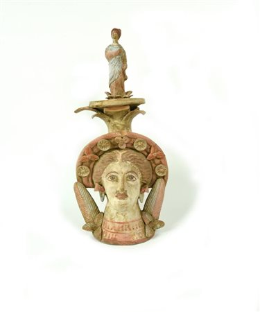 THYMIATHERION CONFIGURATO CANOSINO DATAZIONE: IV-III sec. a. C. MATERIA E...