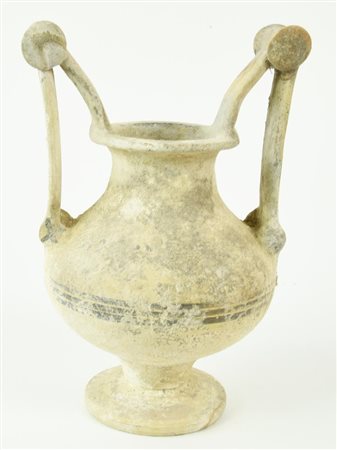 TROZZELLA DATAZIONE: fine V sec. a. C. MATERIA E TECNICA: argilla rosata,...