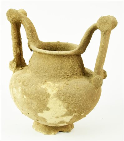 TROZZELLA DATAZIONE: fine V sec. a. C. MATERIA E TECNICA: argilla rosata,...