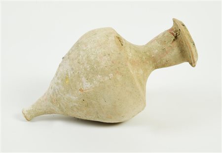 UNGUENTARIO AD ANFORETTA DATAZIONE: IV-III sec. a. C. MATERIA E TECNICA:...