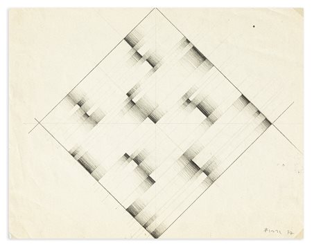 ENNIO FINZI (1931) - Senza Titolo, 1972