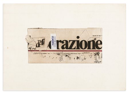 CLAUDIO CINTOLI (1935-1978) - Liberazione, 1974