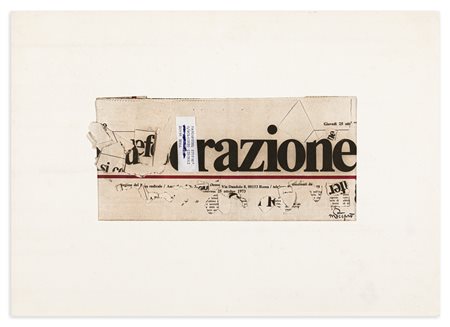 CLAUDIO CINTOLI (1935-1978) - Liberazione, 1974