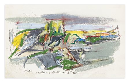 ATTILIO FORGIOLI (1933) - Paesaggio con AK47, 2010