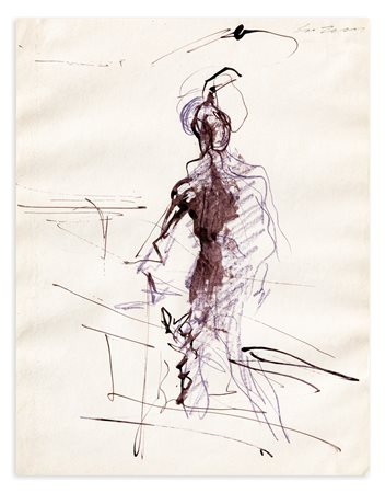 ERNESTO TRECCANI (1920-2009) - Senza Titolo (Nudo di donna)