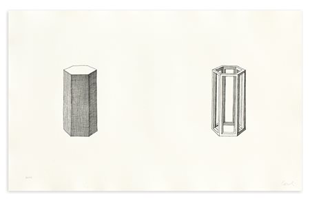 MARIO CEROLI (1938)- Le idee direttrici - La divina proporzione, 1973