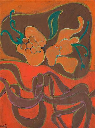 ALDO BERGOLLI (1916-1972) - Senza Titolo, 1967
