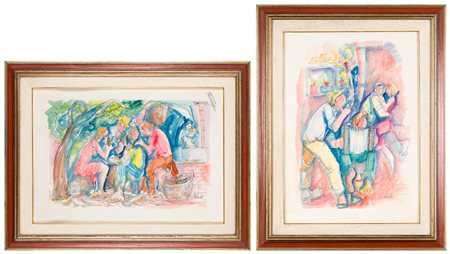 B. GELINDO - Lotto unico composto da 2 opere
