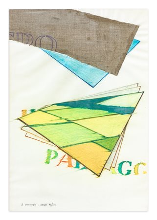 MINO CERETTI (1930) - Il paesaggio, 1977