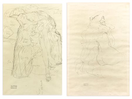 GUSTAV KLIMT (AFTER) - Lotto unico composto da 2 riproduzioni