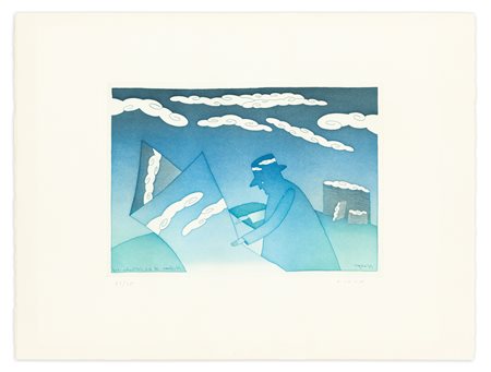 JEAN-MICHEL FOLON (1934-2005) - Senza Titolo