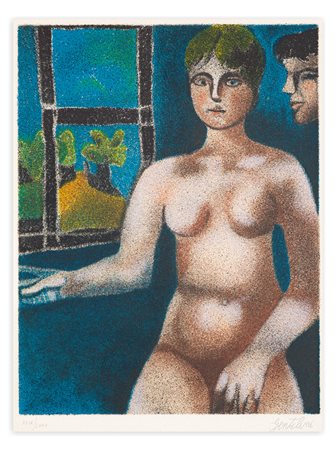 FRANCO GENTILINI (1909-1981) - Senza Titolo