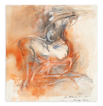 GIUSEPPE AJMONE (1923-2005) - Senza Titolo, 1986