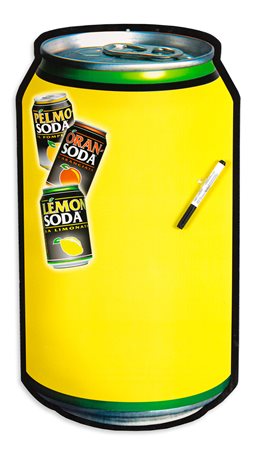 LEMONSODA ORANSODA PELMONSODA - Fine anni '90 - Lavagnetta