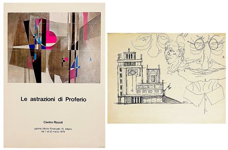 AUTORI VARI Milano (Mi) 1976 Grossi, Ferroni Lotto unico di due opere...