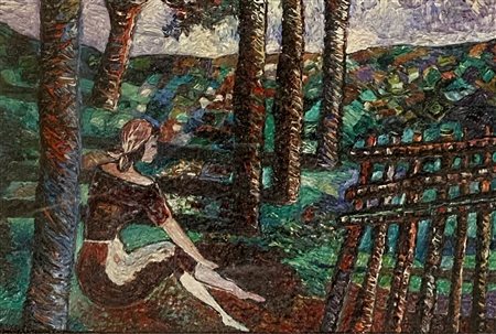 MANZONI WANDA Milano (MI) 2021 Senza titolo 1982 Tecnica mista su tavola...